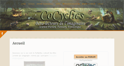Desktop Screenshot of cocyclics.org